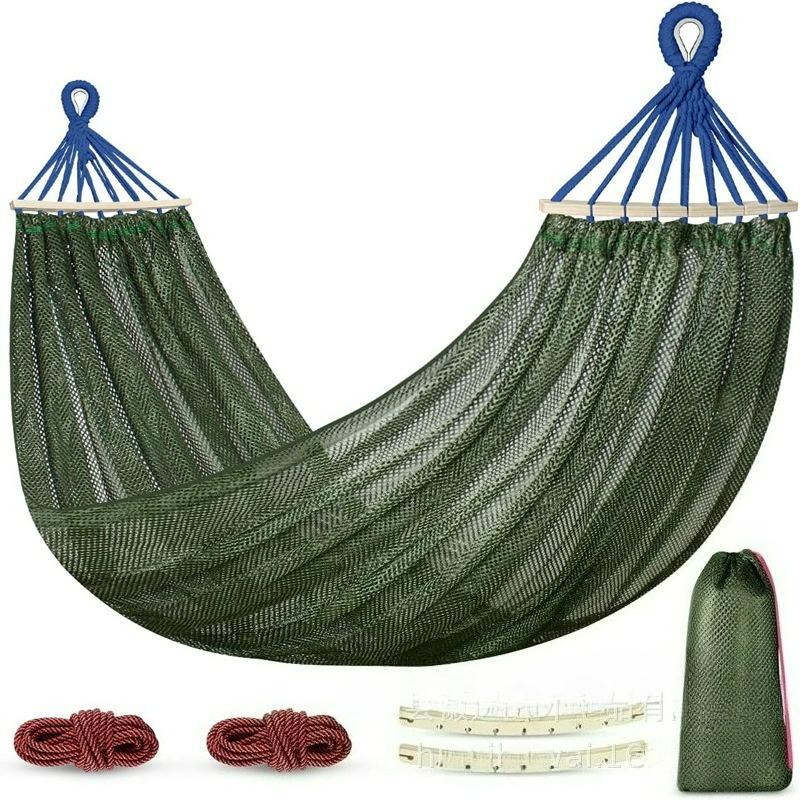 1pc Elastic Swing Chair Bed Adjustable Soft Rope Hanging Chair for Garden Outdoor Entertainment & Relaxation