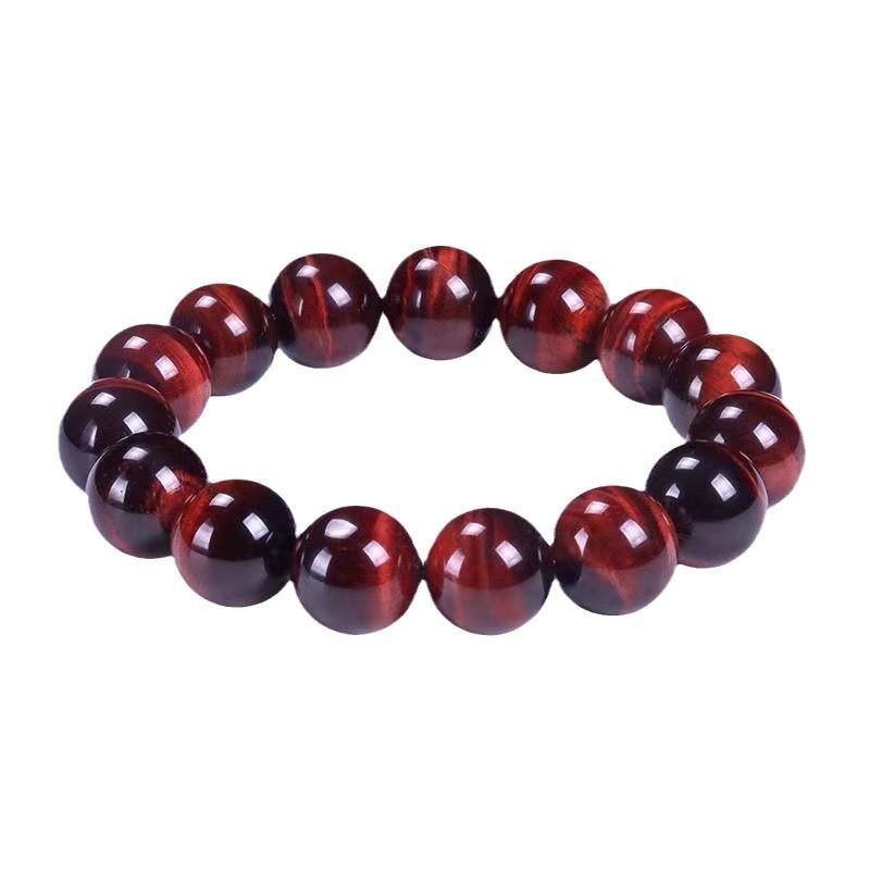 Natuurlijke Rode Tijgeroog Steen Unisex Armband