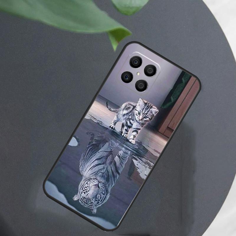 Animal Tiger Art For Honor Magic 8 7 5 6 Pro Case For Honor 200 400 Lite 50 70 90 X8c X8b X9a X9b X9c X9d Win