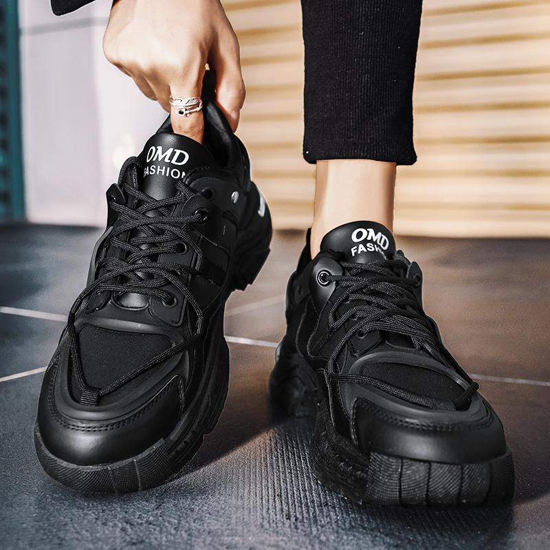 Trend Men Casual Shoes New Platform Walking Sneakers Shoes Men Sport Basketball Shoes Comfortable Jogging Sneakers Street Style