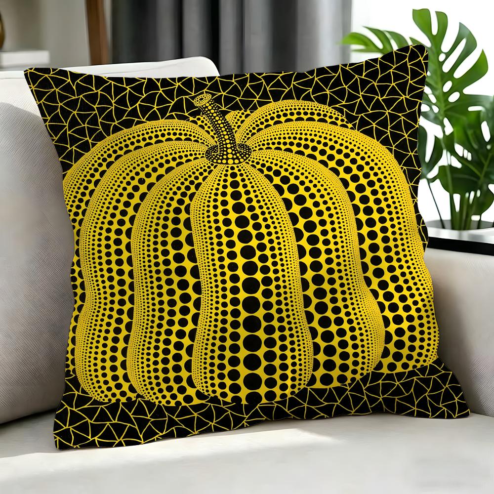 artist Yayoi Kusama Cushion Cover Cushion Cover Set Pcs x x x Pillowcase Decorative Sofa Home Decor