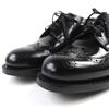 Great CELINE Leather Shoes Black Leather Women 35.5 Used