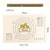 Abay Cute Shiba Inu Silicone Kneading Mat