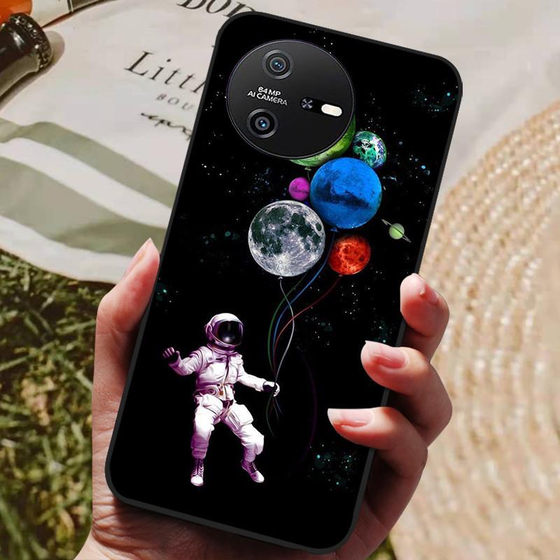 Για Blackview Oscal Tiger 12 Θήκη Δροσερή Ζωγραφισμένη Σιλικόνη TPU Μαλακό Κάλυμμα για OSCAL TIGER 12 Θήκες Μαύρο Προστατευτικό Κέλυφος Τηλεφώνου