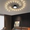 Modern Firework Led Ceiling Lights Home Decor Living Room Bedroom Ceiling Lamps Lustre Lighting Black Gold Mounted Lamp Fixtures