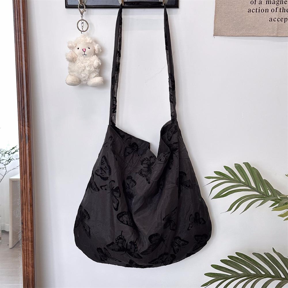

Кружевная сумка-бабочка на плечо летняя литературная сумка подмышку большая вместимость легкая сумка-мессенджер