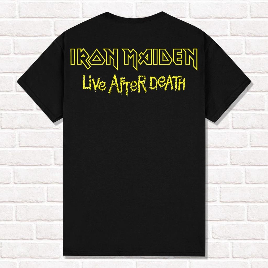 Bandmuster Bedrucktes T-Shirt Herren Sommer Lässig Vielseitig Bequem Locker Kurzärmelig Baumwolle Rundhals Oberteil Herrenbekleidung
