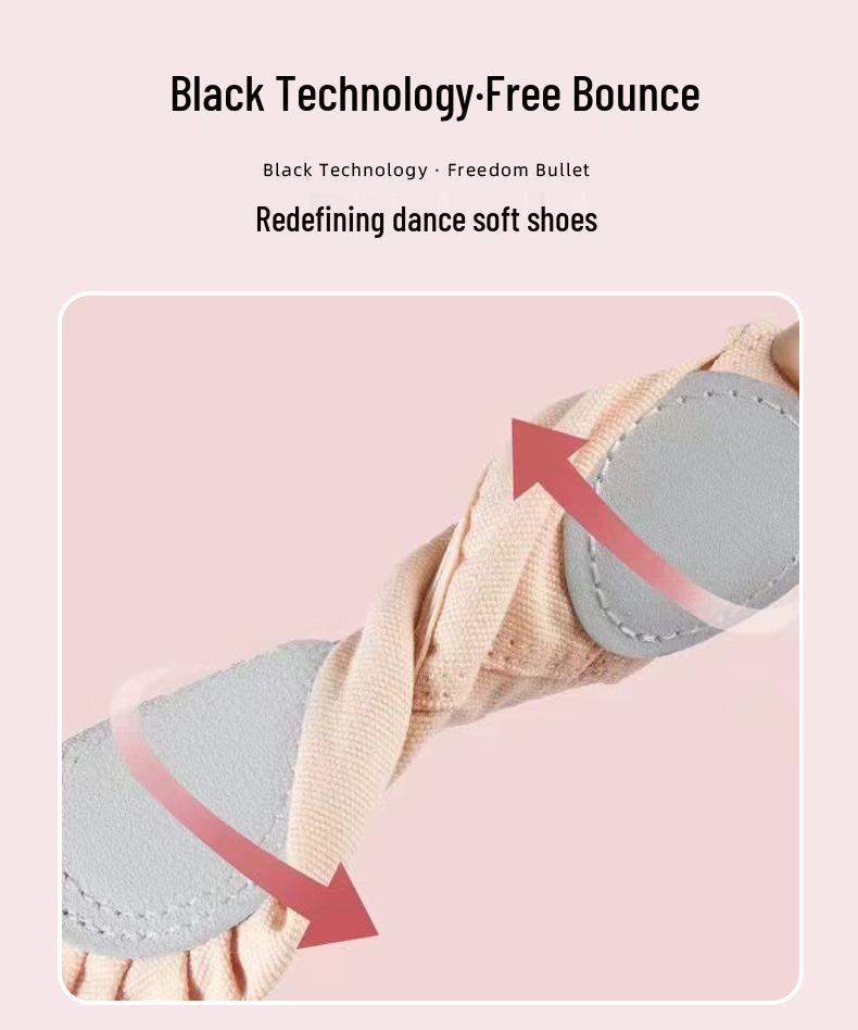 Women's Kindergarten Winter Dance Shoes - Lace-Free, Cat Paw Design for Students