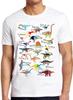 Dinosaurusnamen Planeet Universum Stijl Meme Grap Grappig Cadeau T-shirt T-shirt M1002