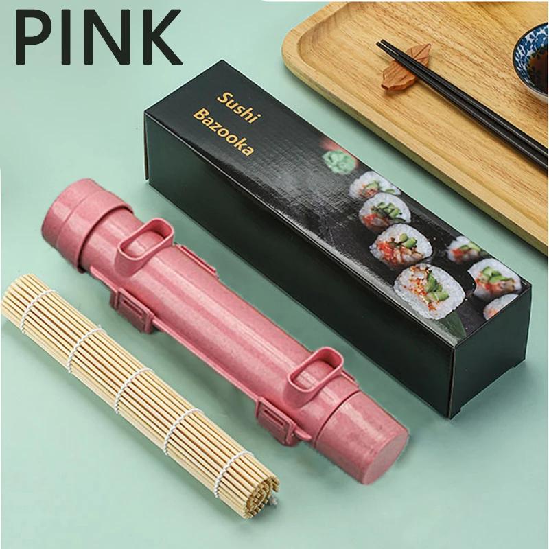 DIY Sushi Device Quick Sushi Maker Roller Rice Mold Warzywa Mięso Rolling Gadżety Making Machine Kitchen Ware