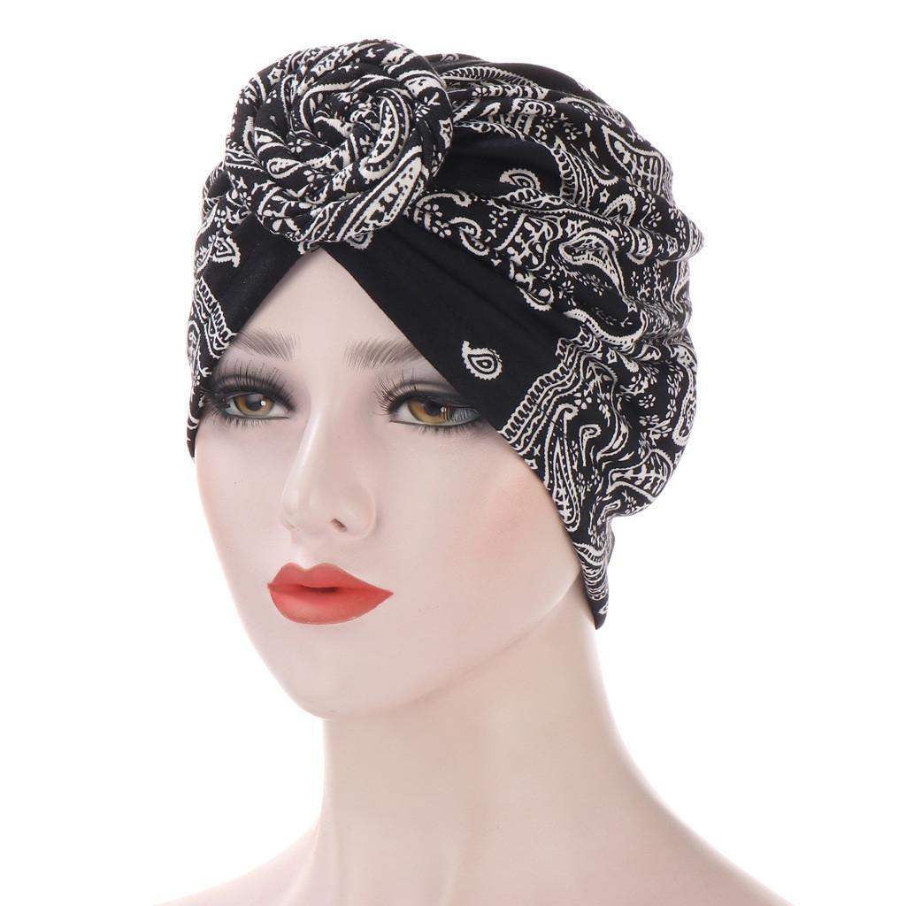 Polyester Spiral Headscarf Cap With Breathable Design For Fashionable Winter Wear
