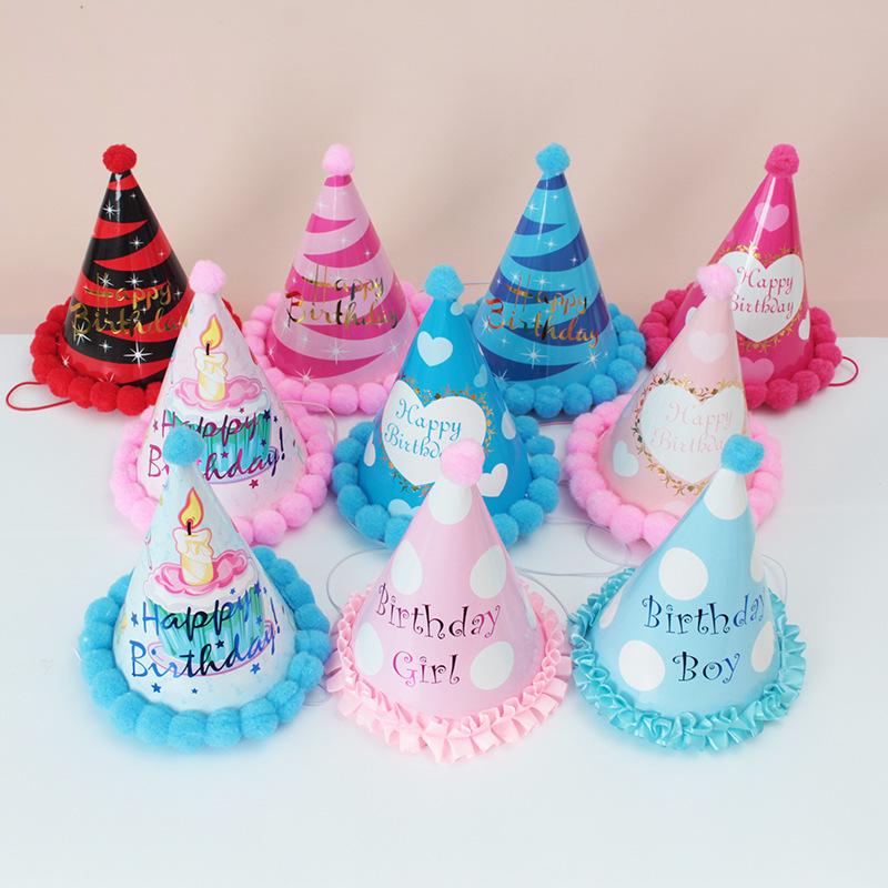 Chapéu de Festa de 1º Aniversário de Bebê de Celebridade Decoração de Bolo