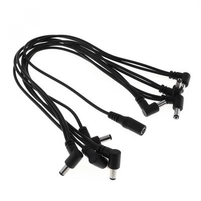 Câble d'alimentation à 8 voies pour pédale d'effet de guitare en guirlande Câble d'alimentation en fil de cuivre de 2,7 m