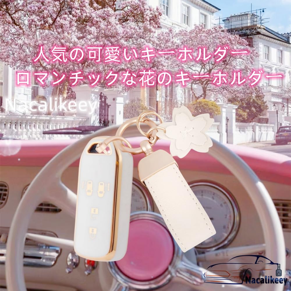 [Nacalikeey] NBOX Key Case Sakura Key Case Custom N-VAN JF1 JF2 JF3 JF4 Sakura