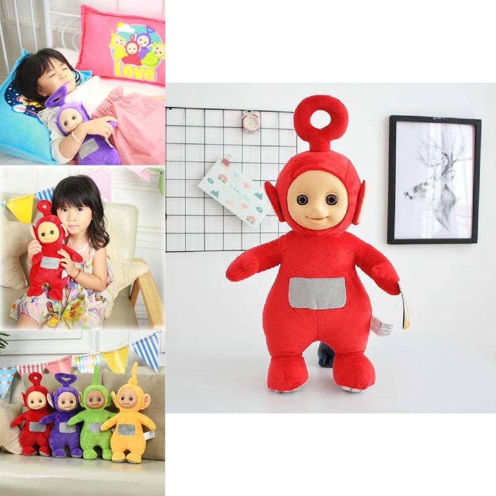 Teletubbies Plüschtiere mit weichem Stoff für Kinder zum Schlafengehen und Spielen