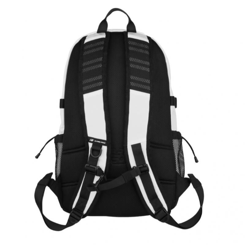 New Balance Sports Flying Foam Authentic Backpack Backpack Black White Nbgcfss104