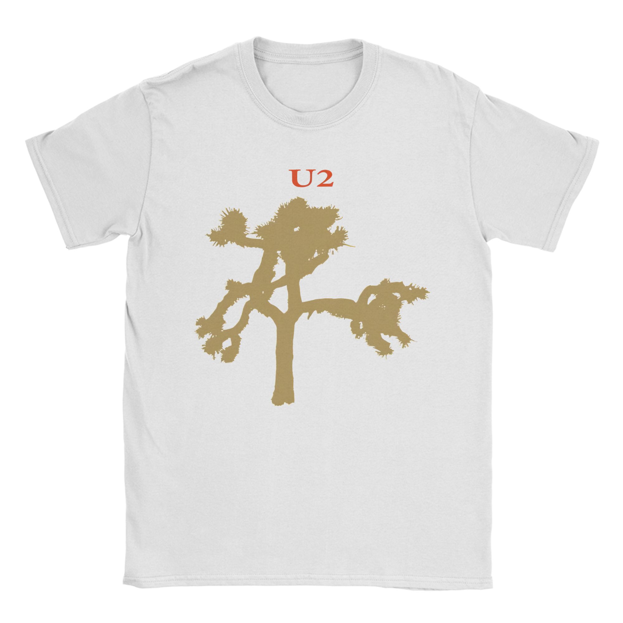 

Unisex s U2 Vintage 90s Band T Shirt Cotton Clothing Fun Short Sleeve Round Collar Tees Gift T-Shirt S