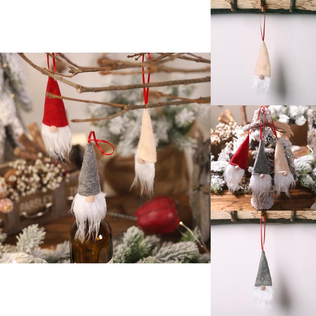 Festive 19 Year New Style Christmas Decoration No Face Doll Wine Bottle Cover