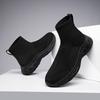 2025 Summer New Large Size Couple Fly Knitting, Breathable Casual Sports Socks Shoes 36-48