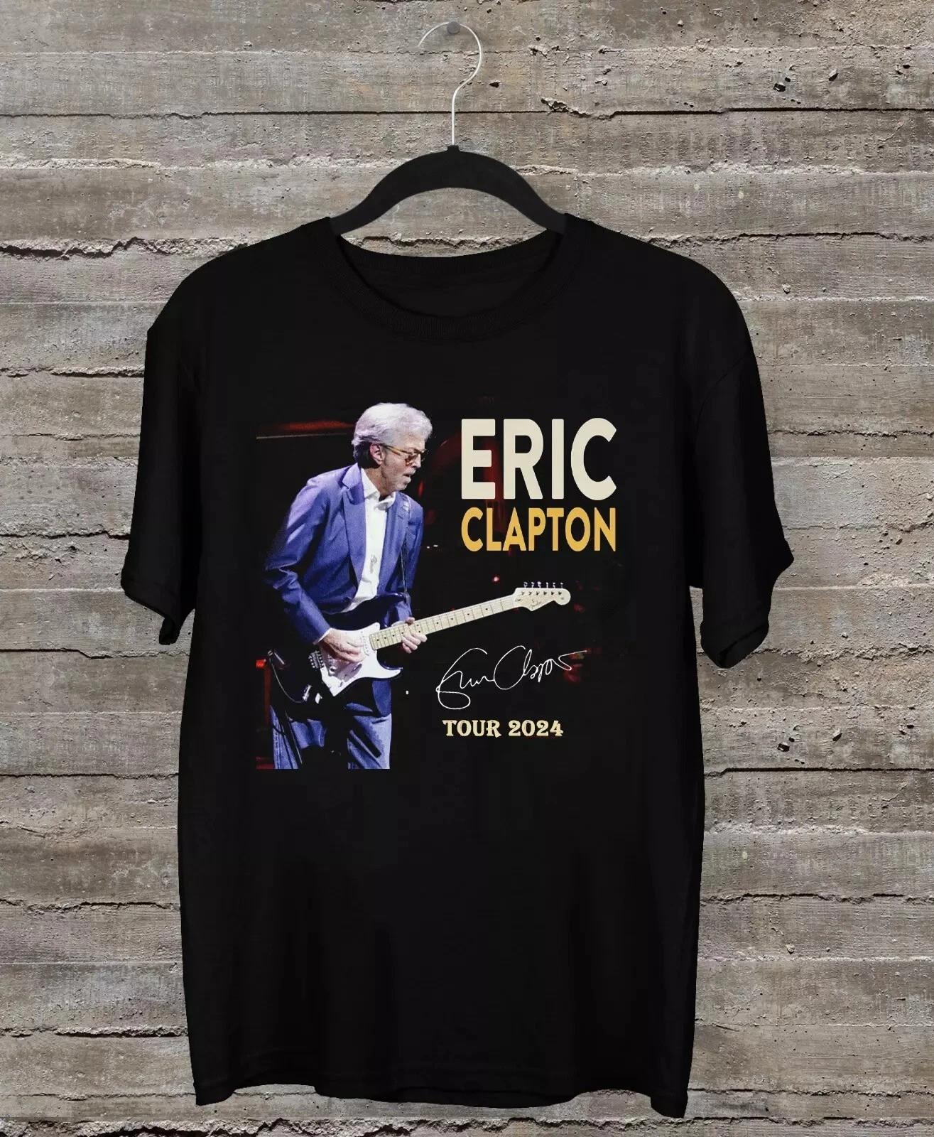 Eric Clapton 2026 tour Music Black Shirt Cotton All Size S-345XL XXXXL