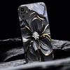 Midnight Gilded Petals Black Glass Phone Case For Redmi Note 13 Pro+ 14 Pro 8 9 9S 12S 10 Pro 11 12 A3 12 13 K60 Ultra 14C Cover