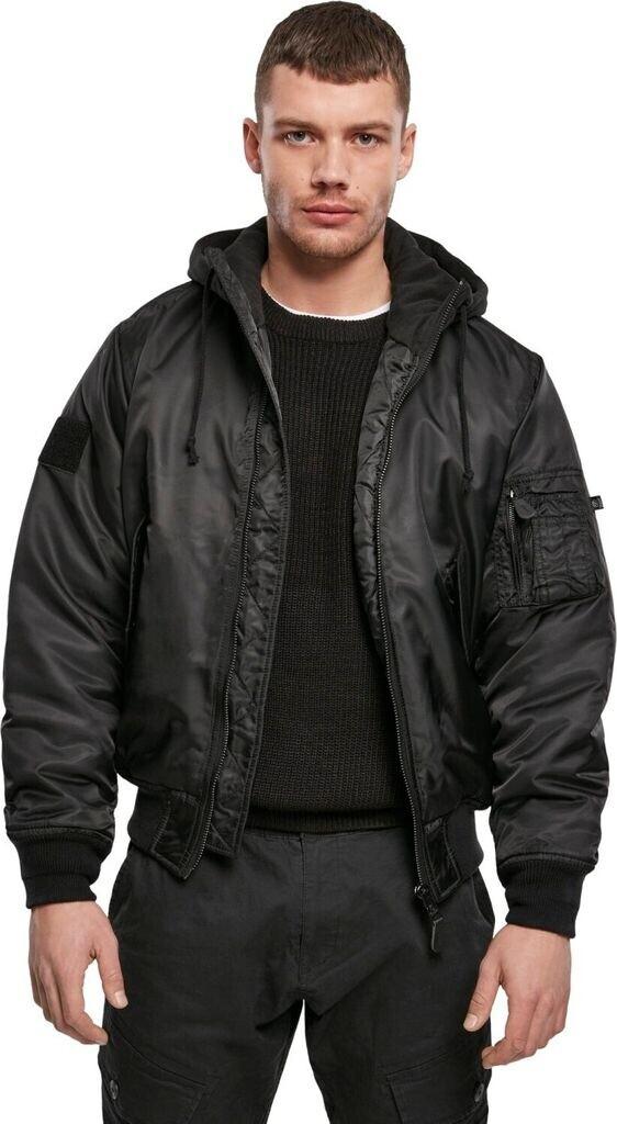 Winter Jacket Brandit MA1 Sweat Hooded Jacket Black