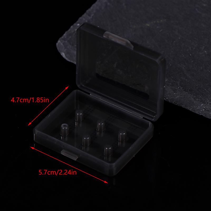 Eartips Plastic Box Earplugs Packing Box Earphone Tips Memory Foam Case Earphone Accessories Organizer Box Storage Bag