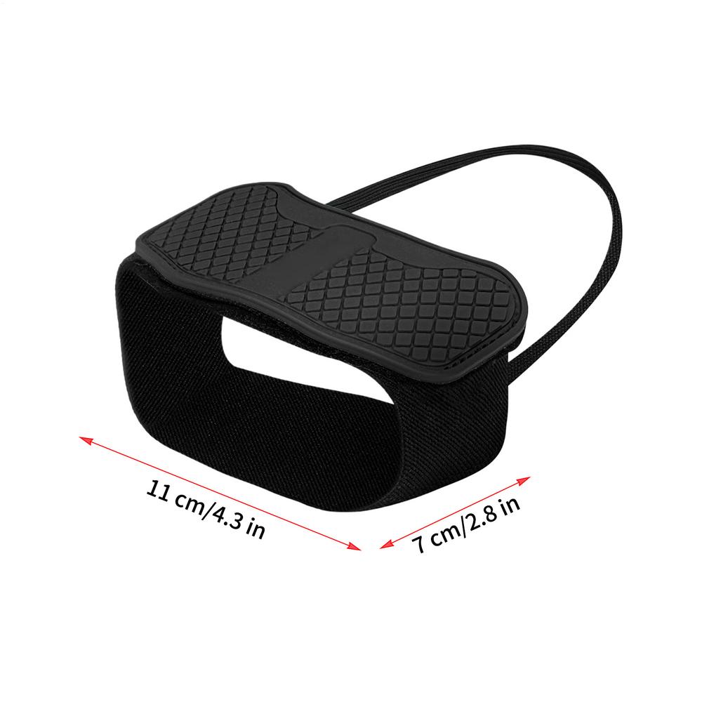 

Motorcycle Shoe Cover Non-Slip Adjustable Universal Protective Gear Shoe Protector Shifter Pad For Adults Lovers Families чорний