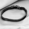 European & American Hip Hop 6MM Dragon Bone Snake Chain Bracelet - Fashionable Titanium Steel