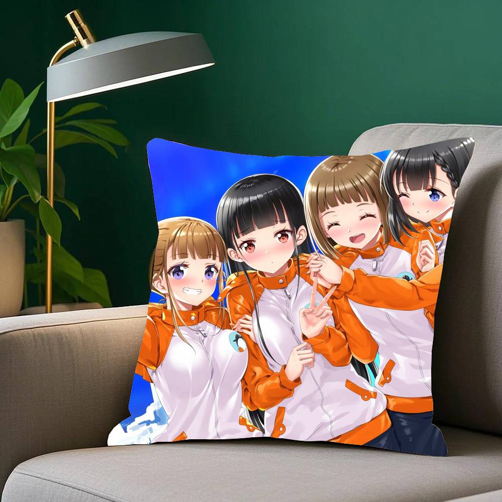 A Place Further Than The Universe Anime Pillow Case Home Decor Throw For Sofa Bed Car Room Decor Gift Idea