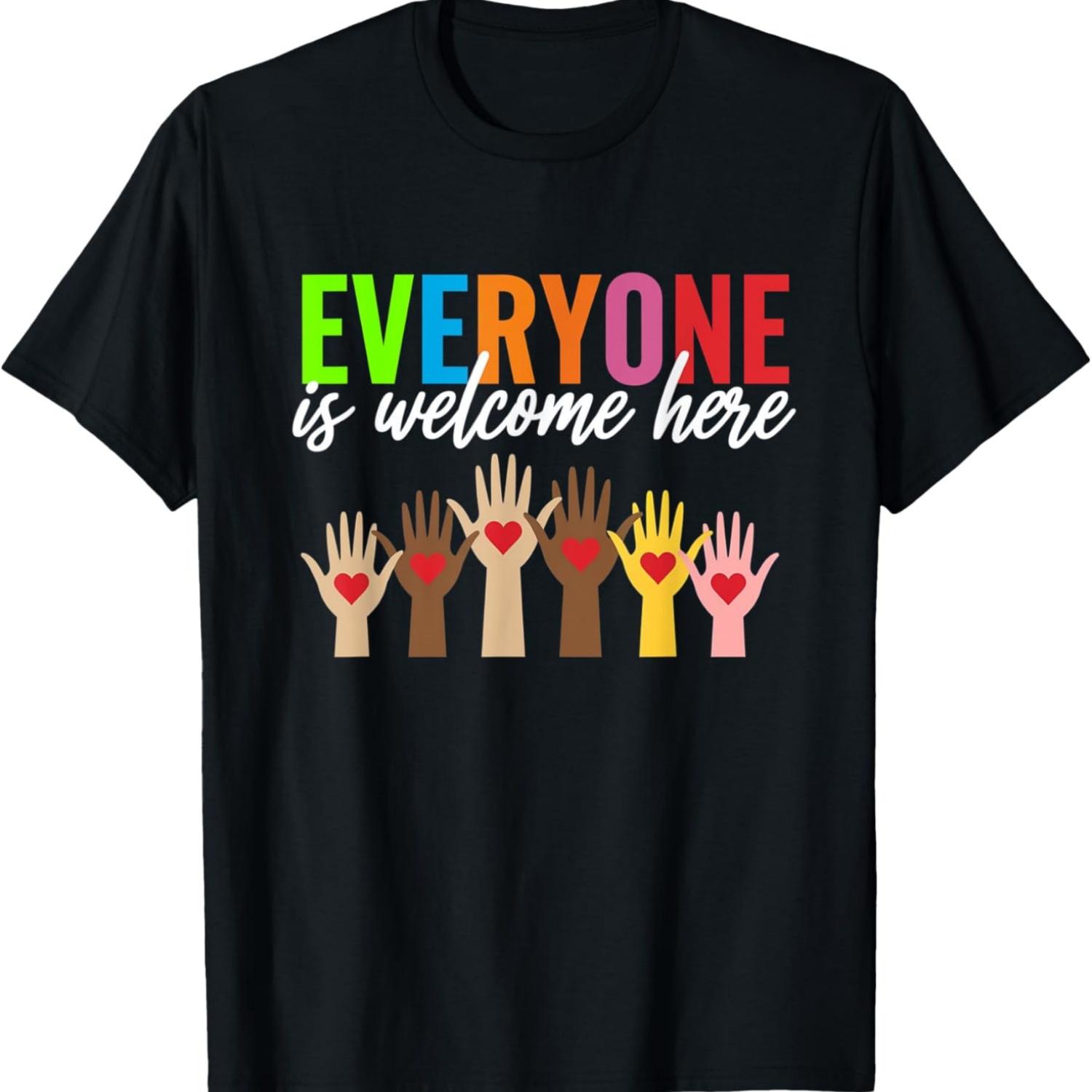 Здесь рады всем Футболка учителя из Айдахо S