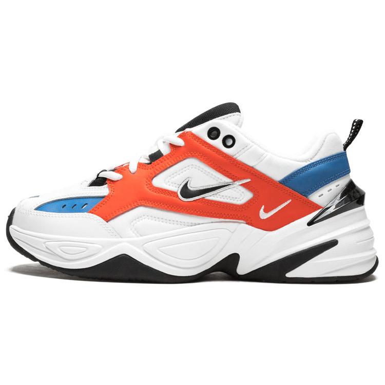 New Nike M2K Tekno White Black Orange Women's AO3108-101