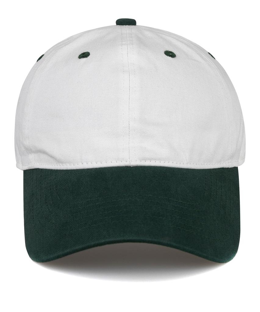 Chaebteo Casual Two-Tone Ball Cap-Green