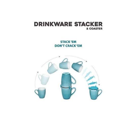 1Pc Telescopic Adjustable Cup Holder for Coffee Cups, Glass Cups, and Water Cups (Stacking Rack)