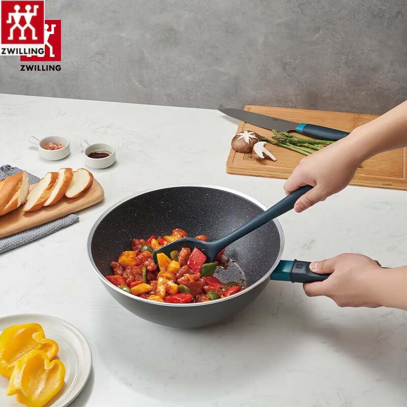 Zwilling 28cm Non-Stick Deep Frying Pan with Spatula