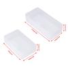 Rectangular Plastic Clear Storage Box Jewelry Parts Container for Case Dropship