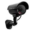 Dummy Fake Security Camera Red Flashing Lights Simulated CCTV Camera Surveillance System for
