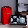 Oriental Ceramic Tea Set Gift Box