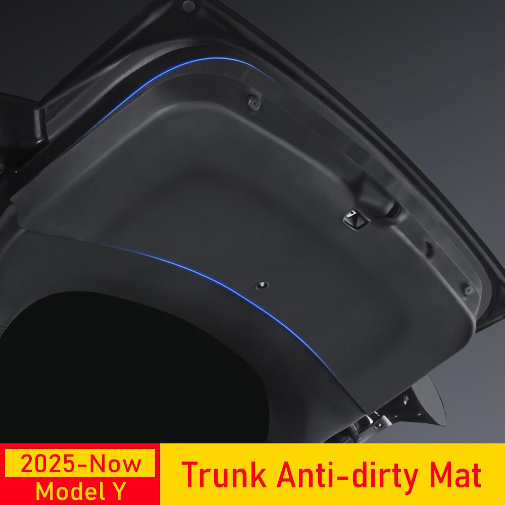 Trunk Tailgate Mat for Tesla Model Y Juniper 2026 2025 Trunk Protector Pad All Weather Door Liner Anti-dirty Model Y Accessories