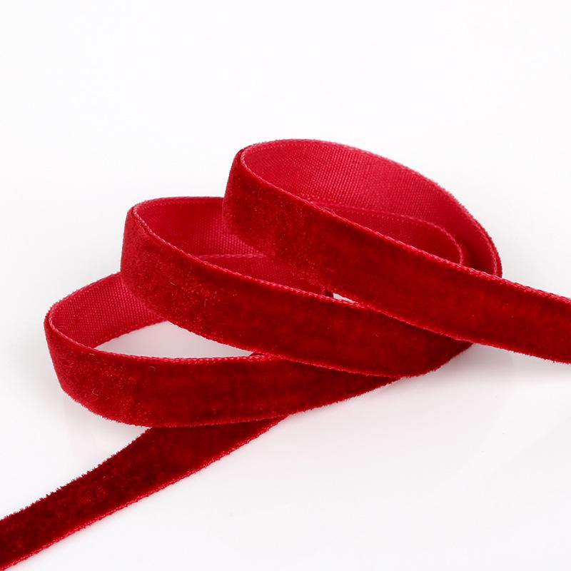 4.5m Non-Elastic Velvet Ribbon, 10mm Wide, Handmade DIY Earring Material, Stud Accessories