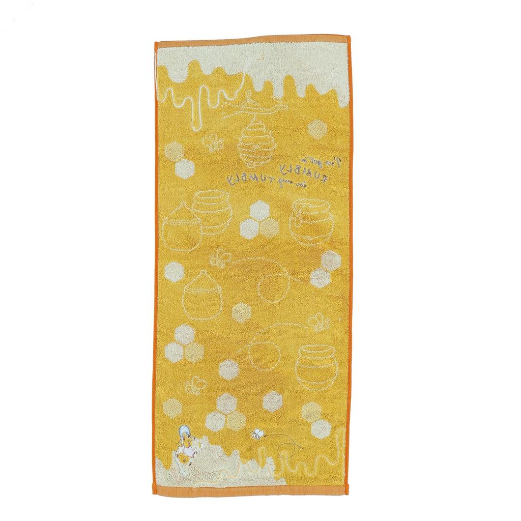 Marushin Winnie the Pooh Honey World Face 34 x Winnie the Face Face Bath Product 2006042900 Towel, Approx. 80cm, Disney, Pooh, Pooh, Bear, Girls,