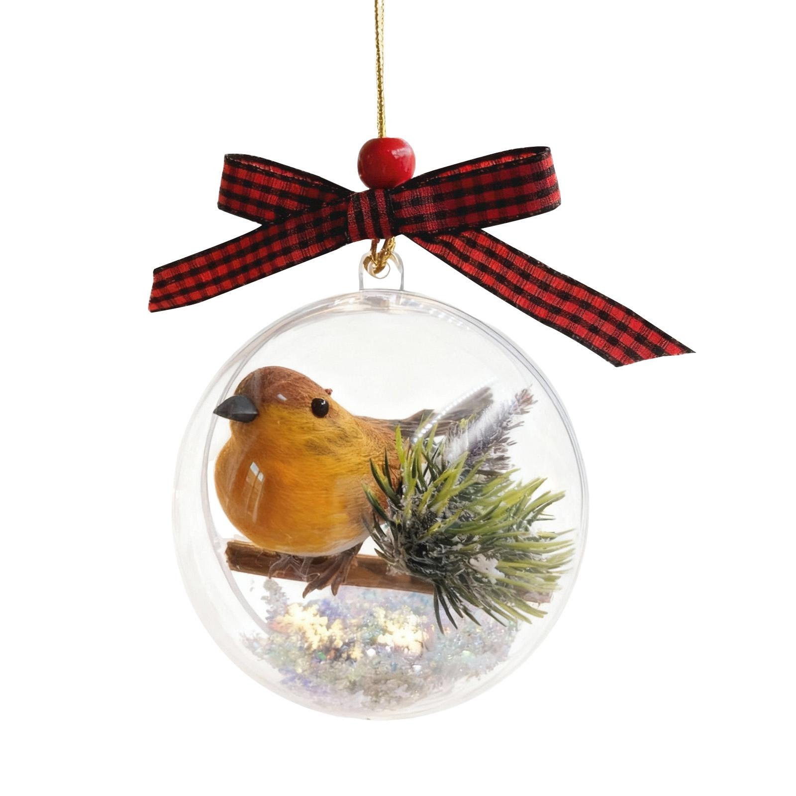 

Набір 3D червоних кришталевих прикрас Ідеально підходить для різдвяних ялинок, пам ятних подарунків, декору кімнати та пластикових різдвяних куль One Size