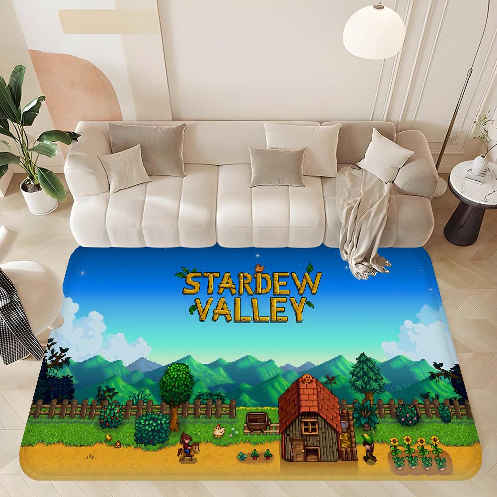 Anime Game Stardew Valley Kitchen Mat Nordic Style Bedroom Living Room Doormat Home Balcony Anti Slip Welcome Rug