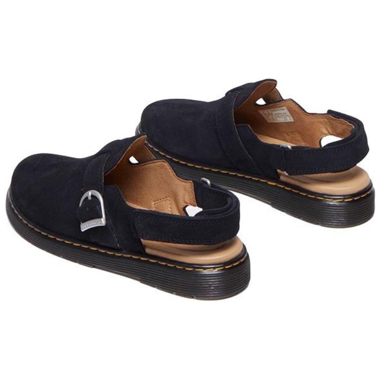 Dr. Martens Jorgie Y Kids Lightweight Comfortable Commuting Simple Retro Casual Shoes Women Shoes Black 40470001
