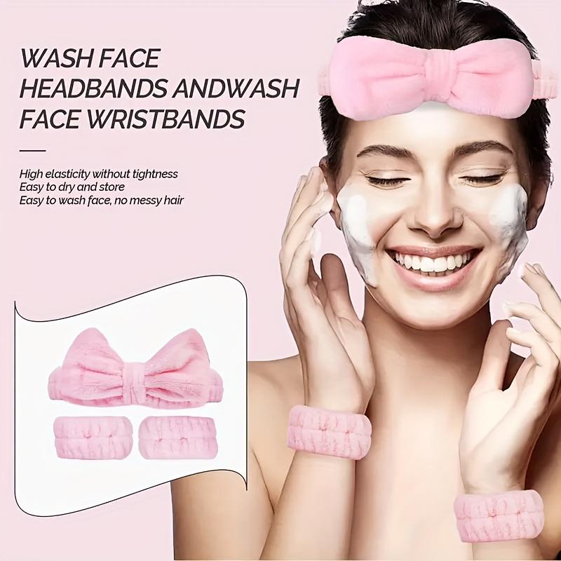 7-piece facial cleansing and massage set with a silicone dual-ended brush, dual-ended roller, and heart-shaped gua sha tool