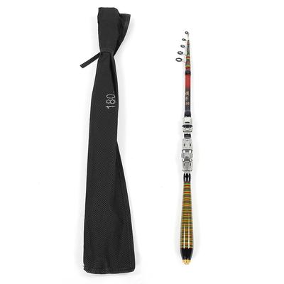 Fishing Rod Telescopic Carbon Sea Rod Portable Spinning Hand Fishing Accessory
