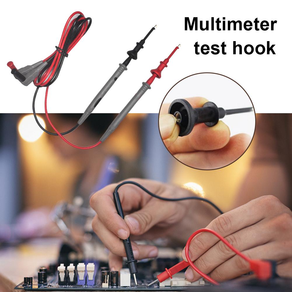 Probe Hook Kits 4mm Banana Jack Telescopic Spring Damage Test Hook High Current Multimeter Test Probe Hook Electrical Hand Tools
