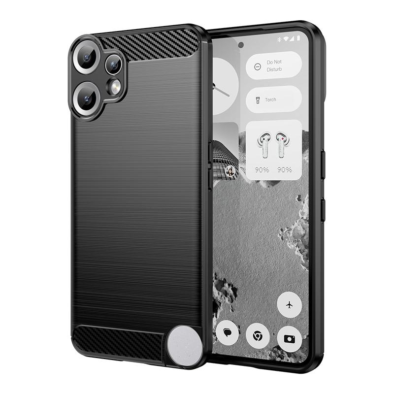 For Cover Nothing CMF Phone 2 Pro Case For Nothing CMF Phone 2 Pro Silicone Carbon Fiber Case For Nothing CMF Phone 2 Pro Case