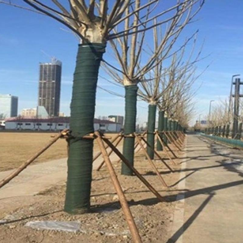 Tree Protector Wrap For Winter Freeze Protection- Breathable Trunk Bark Guard Away From Deer Animal, For Shrub Young Tree Plants