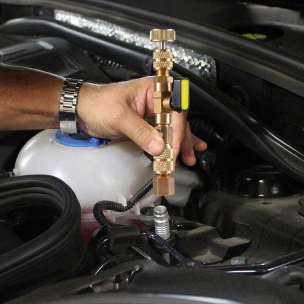 A/C Line Repair Valve Core Installer 5/16" Port HVAC Repair Tools Maintenance Equipment